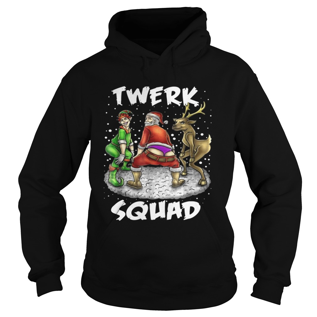 Twerk Squad Santa And Elf Twerking Christmas shirt Twerk Squad Santa And Elf Twerking Christmas shirt
