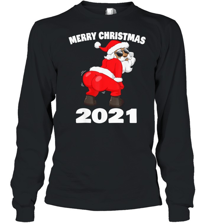 Twerking African American Santa Claus Merry Christmas 2021 shirt Twerking African American Santa Claus Merry Christmas 2021 shirt
