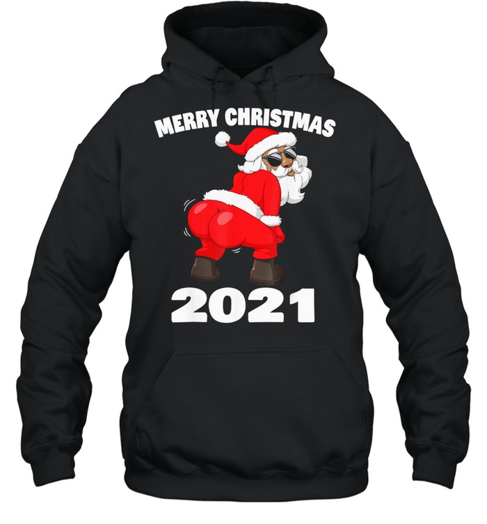 Twerking African American Santa Claus Merry Christmas 2021 shirt Twerking African American Santa Claus Merry Christmas 2021 shirt
