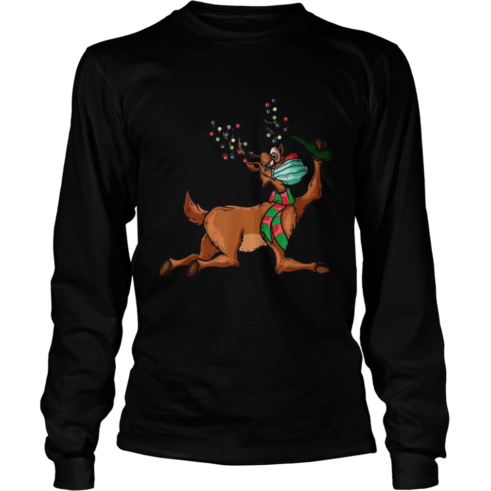 Ugly Christmas Drunk Reindeer Mask XMas 2020 shirt Ugly Christmas Drunk Reindeer Mask XMas 2020 shirt