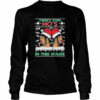 Ugly Christmas Sweater WAP Theres Some Hos In This House Unisex shirt