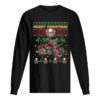 Ugly Christmas Vintage Motorcycle T-Shirt