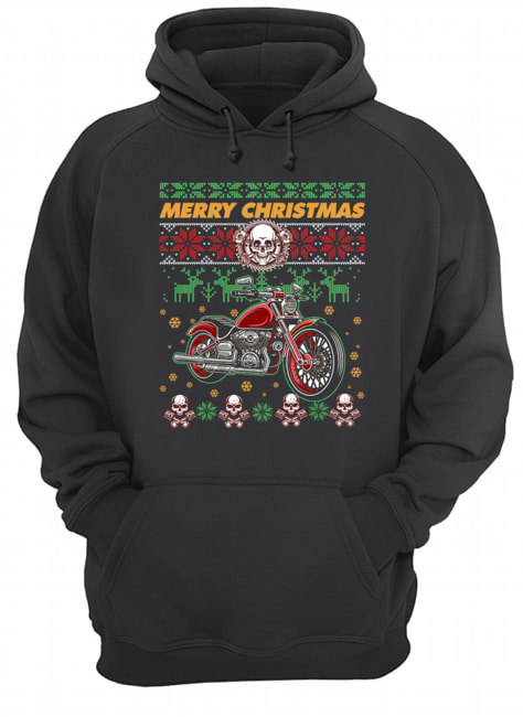 Ugly Christmas Vintage Motorcycle T-Shirt Ugly Christmas Vintage Motorcycle T-Shirt