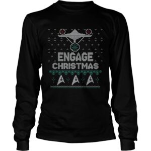 Ugly UFO engage christmas shirt