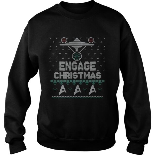 Ugly UFO engage christmas shirt