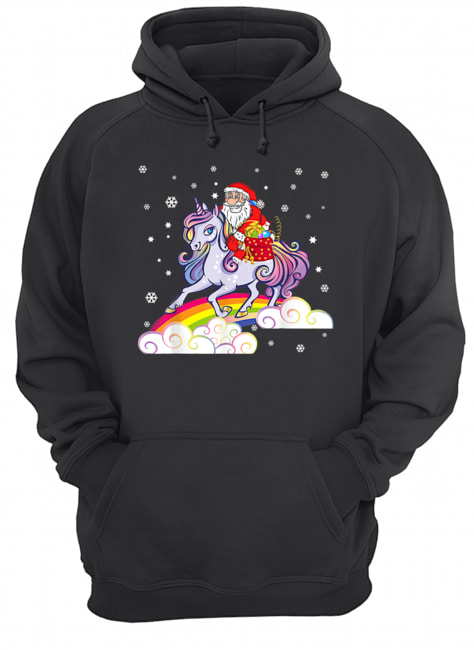 Unicorn Christmas Shirt Girls Santa Kids Women Gifts Xmas T-Shirt Unicorn Christmas Shirt Girls Santa Kids Women Gifts Xmas T-Shirt