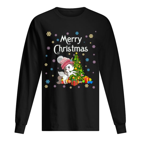 Unicorn Christmas for Women or Girls T-Shirt