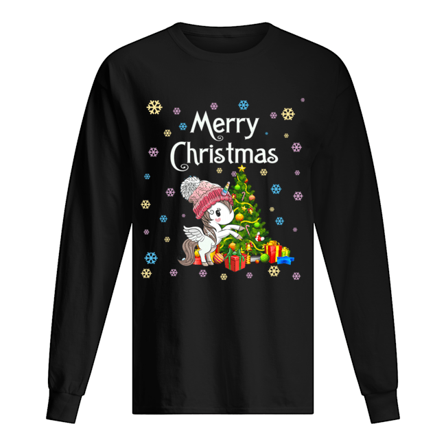 Unicorn Christmas for Women or Girls T-Shirt Unicorn Christmas for Women or Girls T-Shirt
