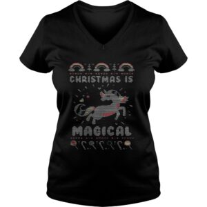 Unicorn Christmas is magical sweat shirt