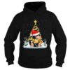 Unicorn christmas tree shirt