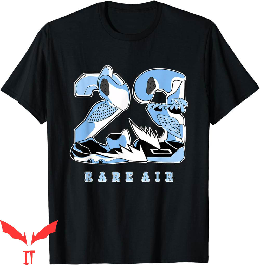 University Blue T-Shirt 23 Rare Air 1s Matching Sneaker University Blue T-Shirt 23 Rare Air 1s Matching Sneaker