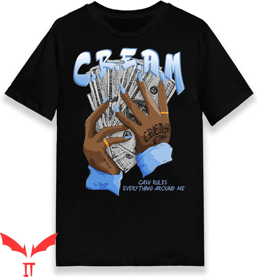 University Blue T-Shirt Born To Be Rich 6s Retro Match University Blue T-Shirt Born To Be Rich 6s Retro Match