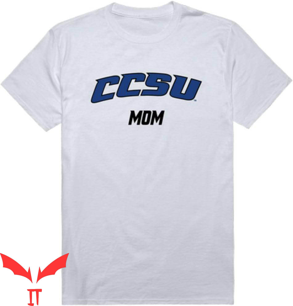 University Blue T-Shirt Central Connecticut State Devils Mom University Blue T-Shirt Central Connecticut State Devils Mom