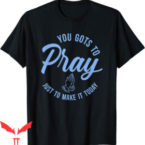 University Blue T-Shirt Concrete And Luxury Pray Sneaker