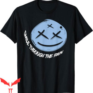 University Blue T-Shirt Sneaker Match Smile Through It Match