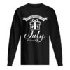 Unwrap In July Christmas Pregnancy shirt