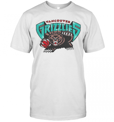 Vancouver Grizzlies Bear T-Shirt Vancouver Grizzlies Bear T-Shirt