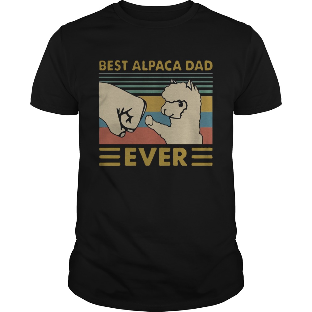 Vintage Best Alpaca Dad Ever shirt Vintage Best Alpaca Dad Ever shirt