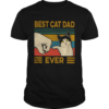 Vintage Best Cat Dad Ever shirt