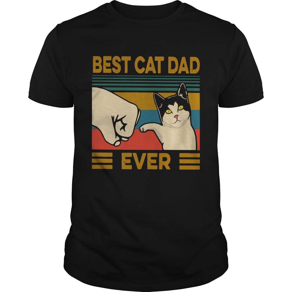 Vintage Best Cat Dad Ever shirt Vintage Best Cat Dad Ever shirt