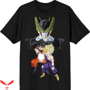 Vintage Dragonball Z T-Shirt Cell Goku And Gohan Trending