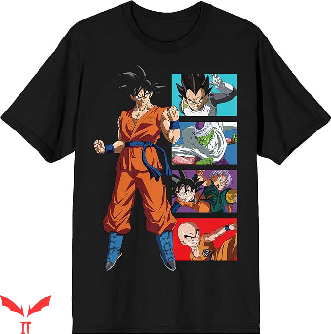 Vintage Dragonball Z T-Shirt Goku Character Panels Trending Vintage Dragonball Z T-Shirt Goku Character Panels Trending