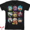 Vintage Dragonball Z T-Shirt Super Character Circle Trending