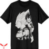 Vintage Dragonball Z T-Shirt Vegeta Black Character Art