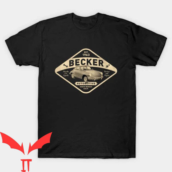 Vintage Porsche T-shirt Becker Porsche 2 T-shirt