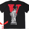 Vlone Red T-shirt Vlone Red Essential T-shirt