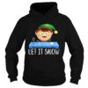 Walmart Cocaine Santa ELF Let It Snow shirt