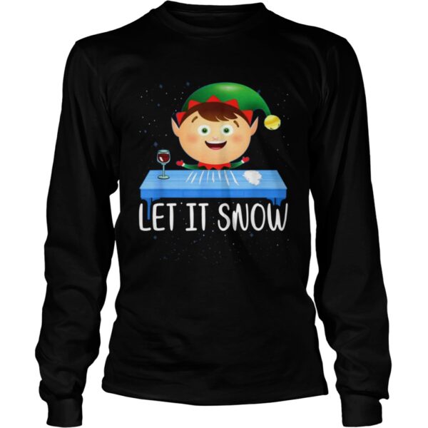 Walmart Cocaine Santa ELF Let It Snow shirt