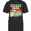 Wanna Smoke Alpaca Bowl Weed Funny Cannabis 420 Stoner Gift T-Shirt