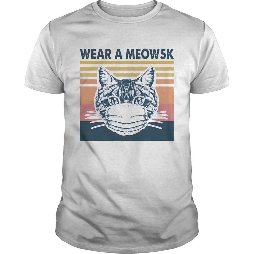Wear A Meowsk Vintage Retro shirt Wear A Meowsk Vintage Retro shirt
