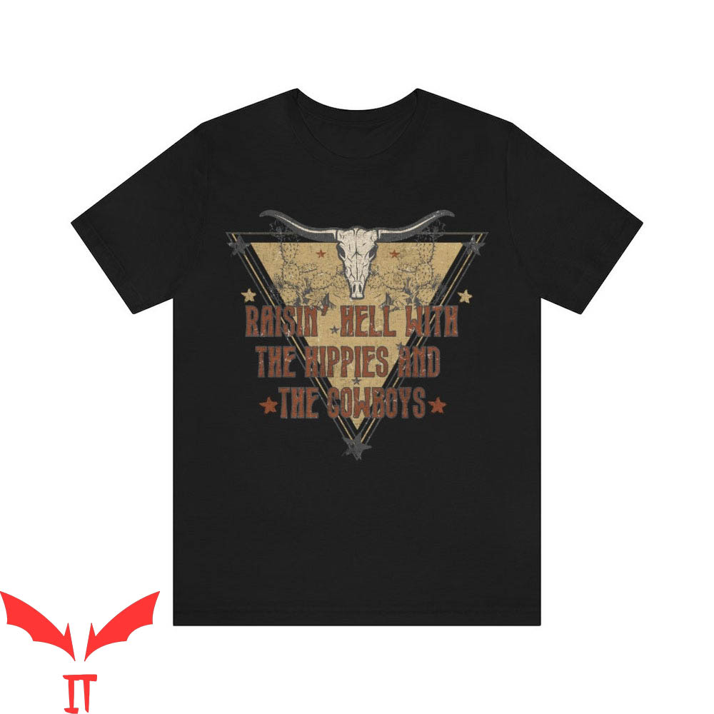 Western Graphic T-Shirt American West Vintage Aesthetic Bull Western Graphic T-Shirt American West Vintage Aesthetic Bull