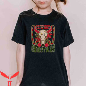 Western Graphic T-Shirt Cowboy Christmas Cowgirl Howdy