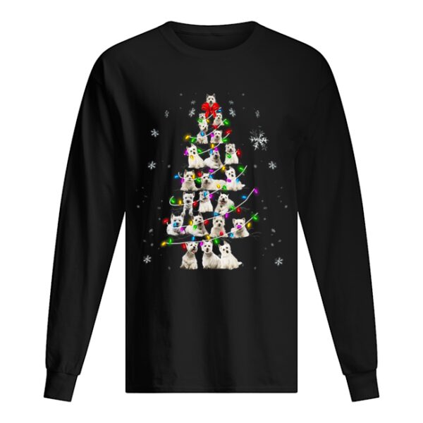 Westie Christmas Tree T-Shirt