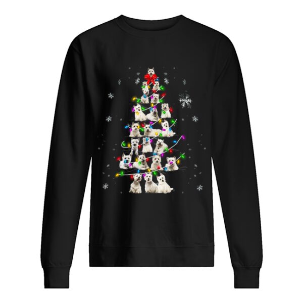 Westie Christmas Tree T-Shirt