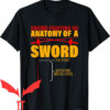 What Sword T-shirt Sword Fighting 101 Anatomy Of A Sword