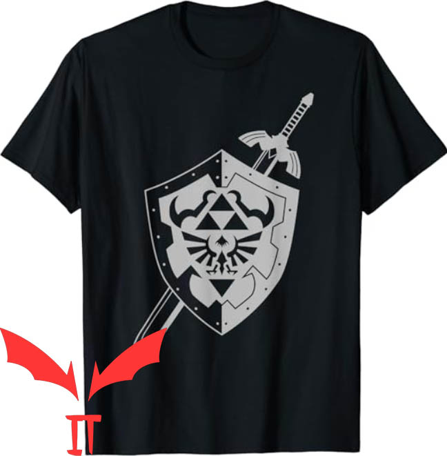 What Sword T-shirt Zelda Hylian Shield And Sword T-shirt What Sword T-shirt Zelda Hylian Shield And Sword T-shirt