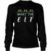 What The Elf Funny Christmas Pajama shirt