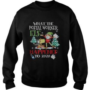 What The Postal Worker Elf Happened To 2020 Toilet Paper Merry Christmas shirt 3