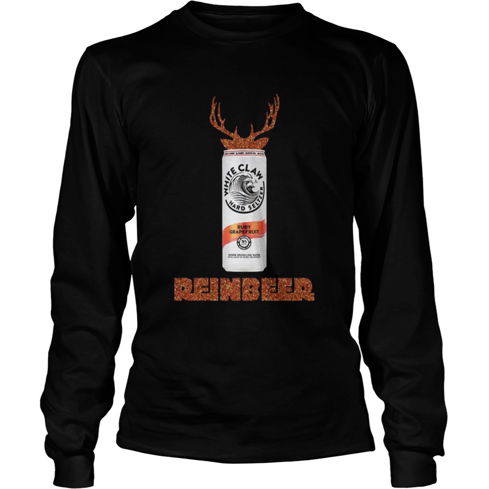 White Claw Ruby Grapefruit Sparkling Reinbeer Christmas Shirt White Claw Ruby Grapefruit Sparkling Reinbeer Christmas Shirt