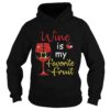 Wine Is My Favorite Fruit Christmas Shirt