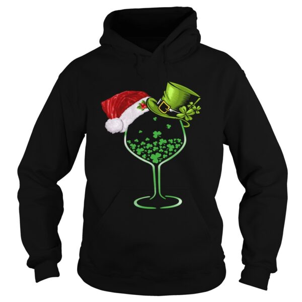 Wine St Patrick Hat Christmas shirt