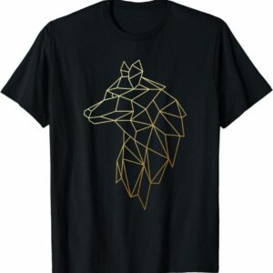 Wolf Ripping T-shirt Minimal Style