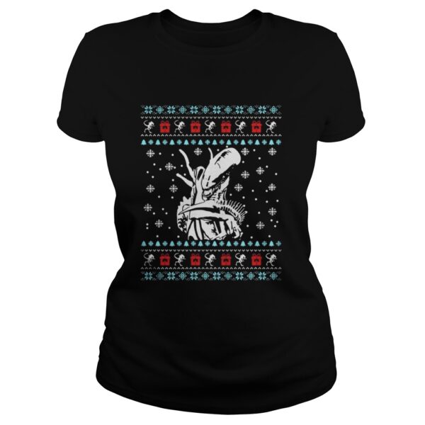 Xenomorph Christmas Shirt Sweater
