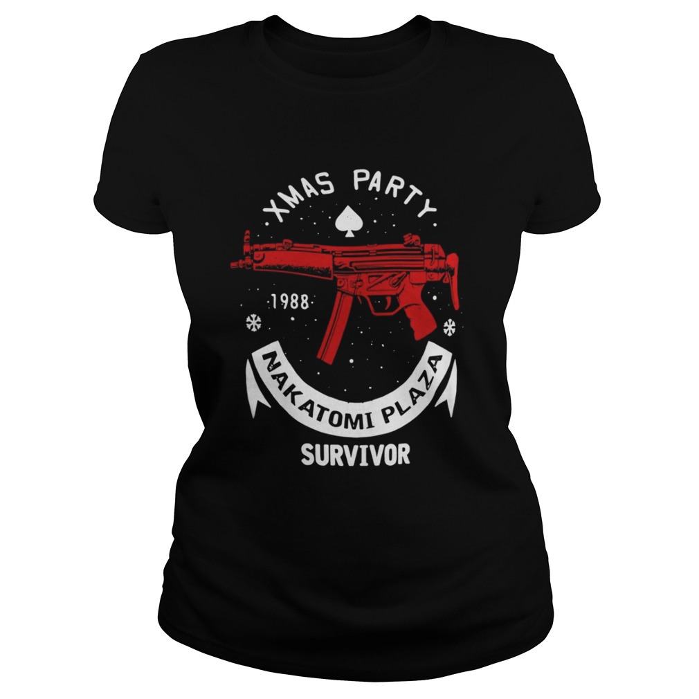 Xmas party 1988 nakatomi plaza survivor guns shirt Xmas party 1988 nakatomi plaza survivor guns shirt