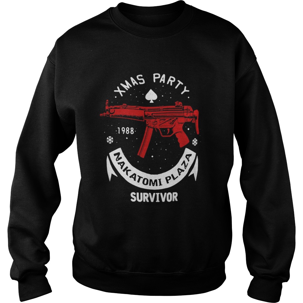 Xmas party 1988 nakatomi plaza survivor guns shirt Xmas party 1988 nakatomi plaza survivor guns shirt