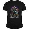 Year of 19972020 Harry Potter thank you for the memories signatures shirt L